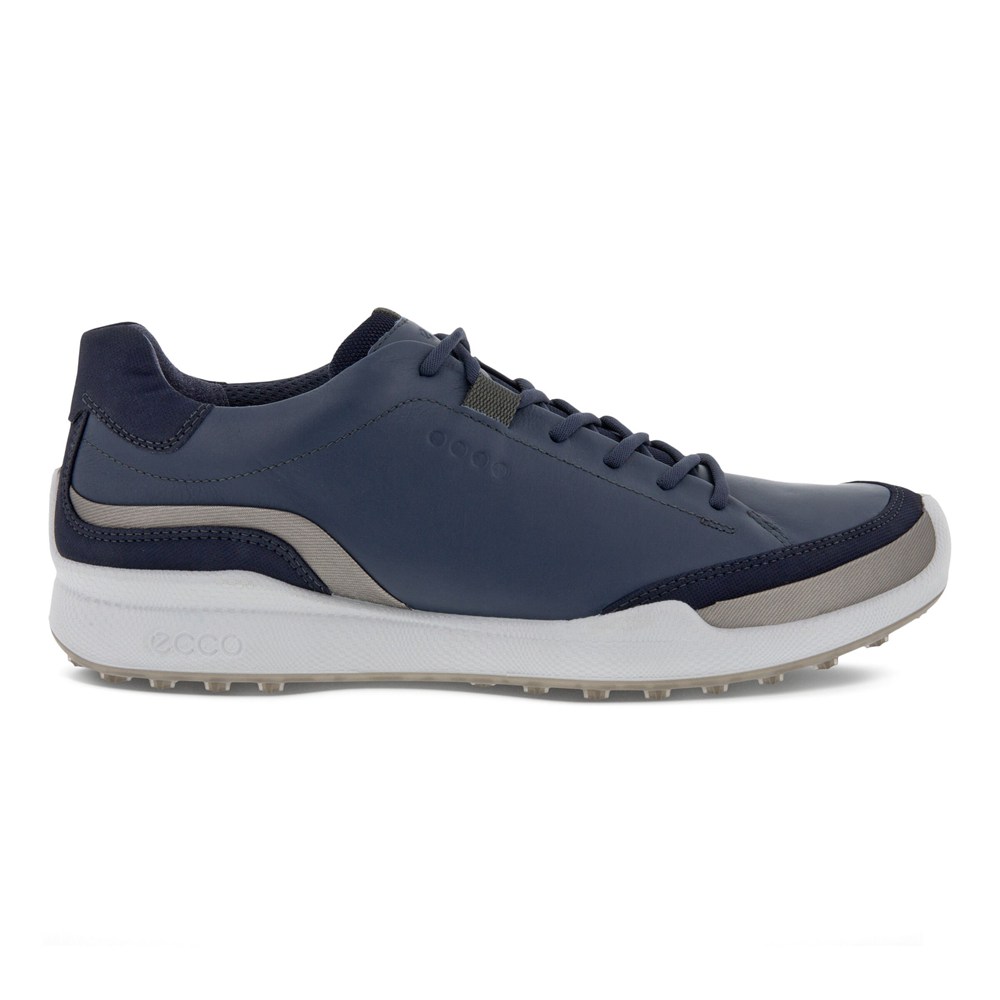 Zapatos De Golf Hombre - ECCO Biom Hybrid Laced - Azul Marino - BUK107426